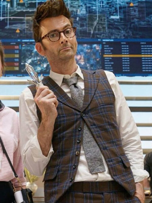 Doctor Who David Tennant Brown Vest