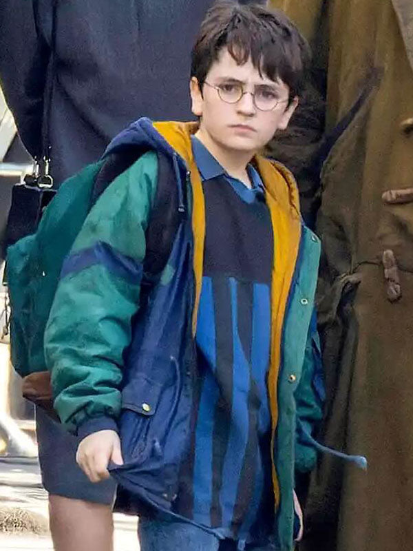 Dominic Mclaughlin Harry Potter Season 01 Multicolored Parachute Jacket