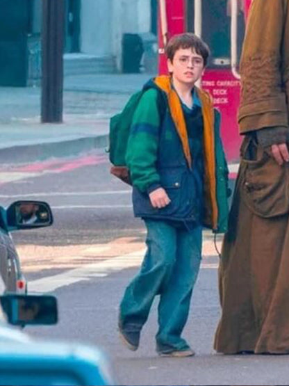 Dominic Mclaughlin Harry Potter Season 01 Multicolored Parachute Jacket