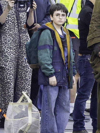 Dominic Mclaughlin Harry Potter Season 01 Multicolored Parachute Jacket