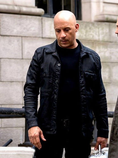 Dominic Torretto The Fate Of The Furious 2017 Black Cotton Jacket
