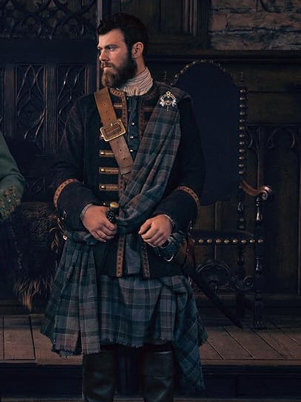 Douglas Mackenzie Outlander Blood of my Blood Blue Jacket.