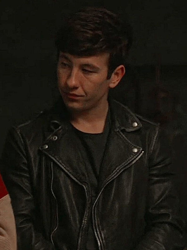 Druig Eternals 2021 Black Leather Biker Jacket