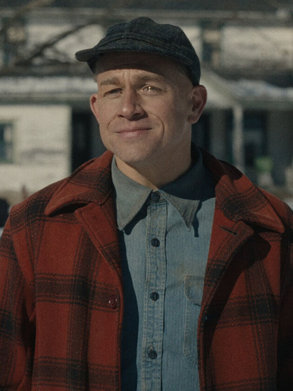 Ed Gein Monstes:The Ed Gein Story Red Wool Coat