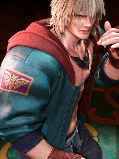 ED Street Fighter 6 Blue Jacket.