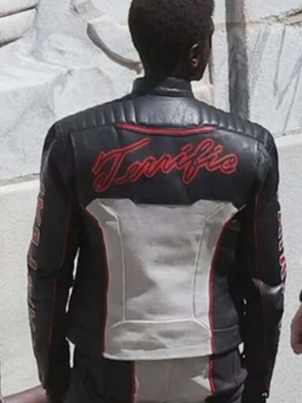 Edi Gathegi Superman 2025 Multi Leather Jacket