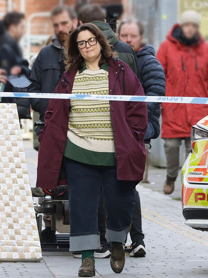 Elena Run Away Season 01 Purple Polyster Jacket