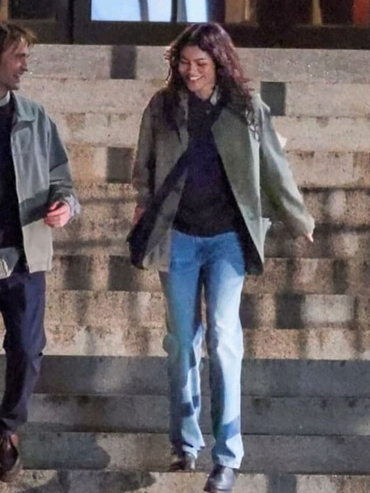 Emma Harwood The Drama 2026 Green Cotton Utility Jacket