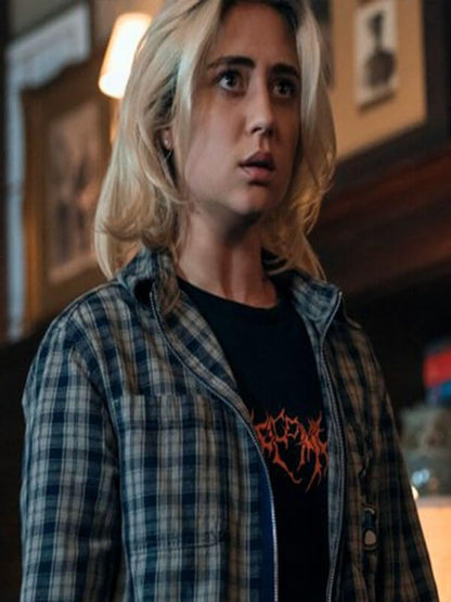 Emma Meyer Gen V Checker Jacket.