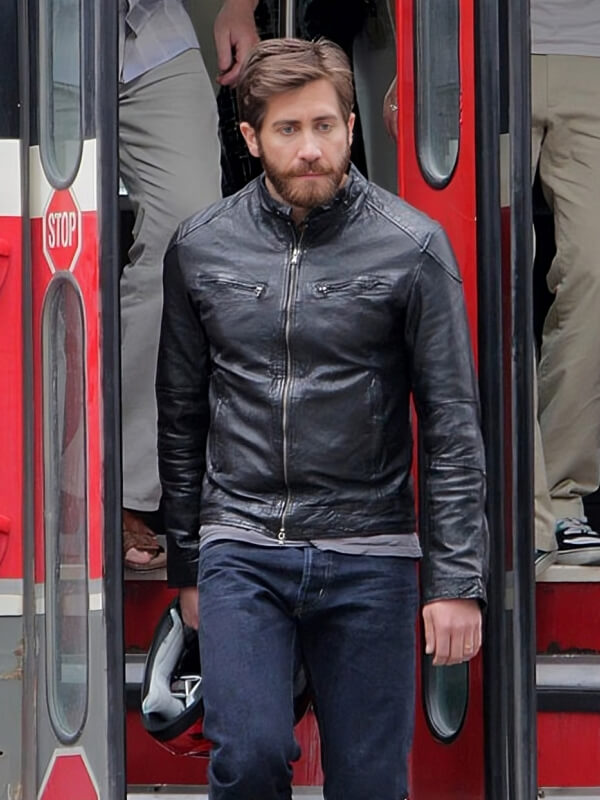  Enemy 2013 Jake Gyllenhaal  Black Leather Jacket