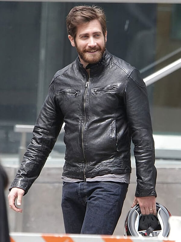  Enemy 2013 Jake Gyllenhaal  Black Leather Jacket