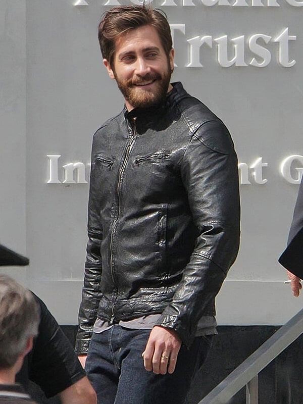 Enemy 2013 Jake Gyllenhaal  Black Leather Jacket