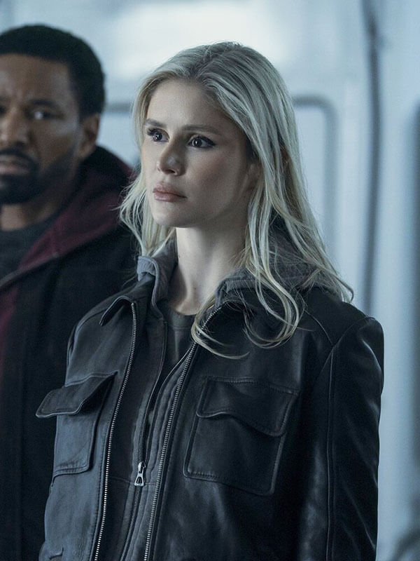 Erin Moriarty The Boys Season 05 Black Bomber Jacket