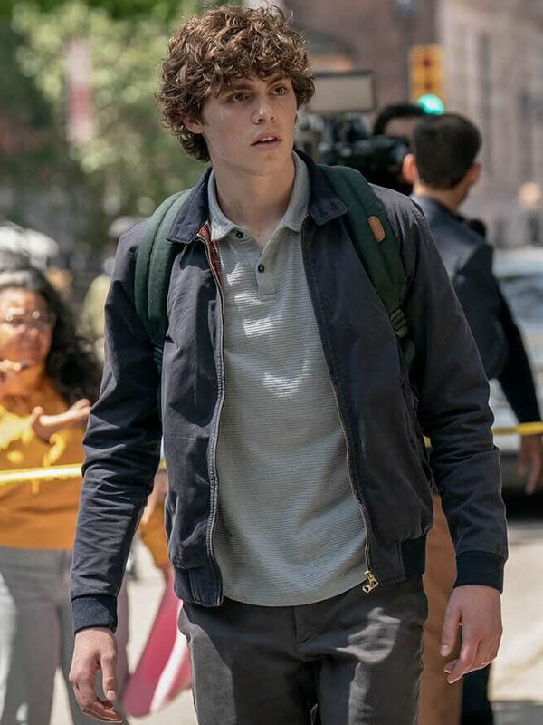 Ethan Scream 6 Grey Bomber Jacket