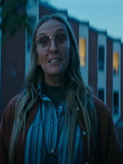 Evelyn Wade Wayward Netflix Orange Jacket.