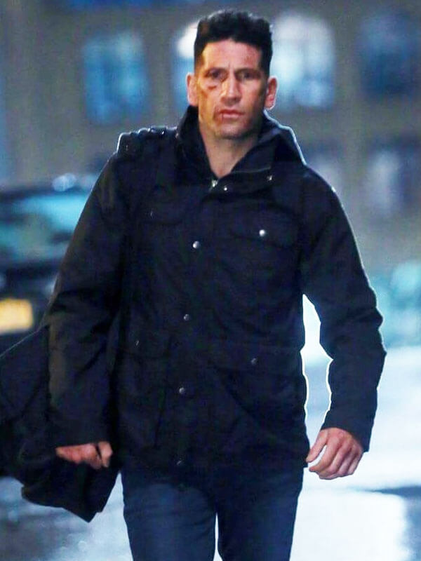 Frank Castle Daredevil Season 02 Black Military Jacket