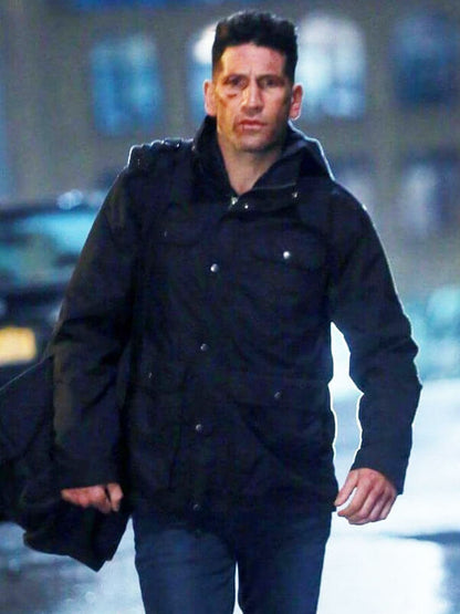 Frank Castle Daredevil Season 02 Black Military Jacket