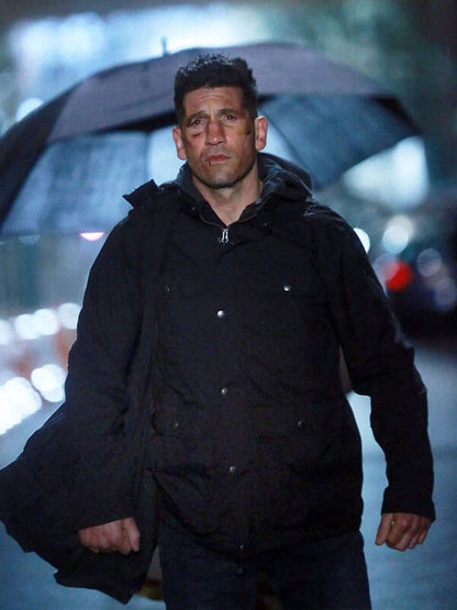 Frank Castle Daredevil Season 02 Black Military Jacket