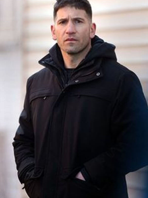 Frank Castle The Punisher Season 02 Black Wool Jacket
