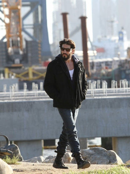 Frank Castle The Punsiher Season 01 Black Cotton Jacket
