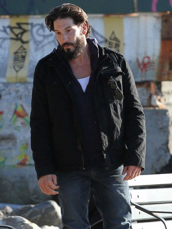 Frank Castle The Punsiher Season 01 Black Cotton Jacket
