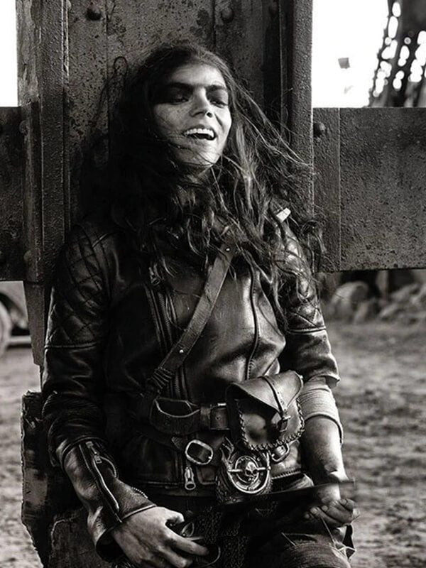 Furiosa A Mad Max Saga 2024 Anya Taylor Joy Darknight Brown Leather Jacket