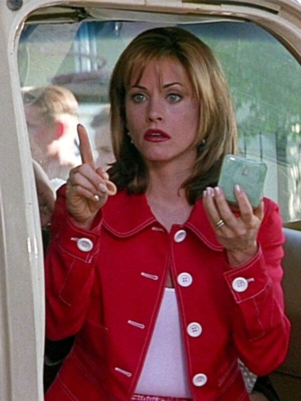 Gale Weathers Scream 1996 Red Cotton Jacket