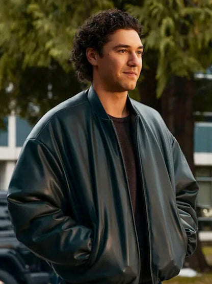 Garrett Graham Off Campus Season 01 Black Bomber Jacket