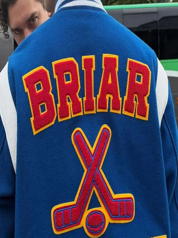 Garrett Graham Off Campus Season 01 Blue Varsity Jacket