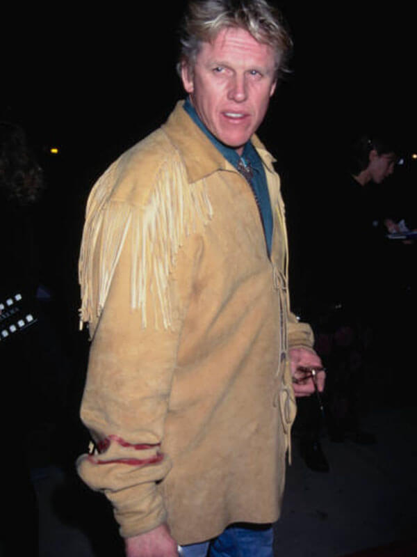 Gary Bussey Dumb and Dumber Premier Brown Fringe Jacket.