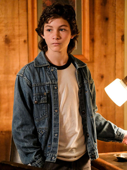 Georgie Cooper Young Sheldon Season 01 Blue Denim Jacket
