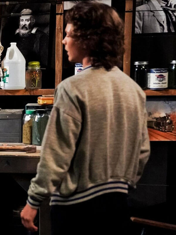 Georgie Cooper Young Sheldon Season 01 Grey Bomber Jacket