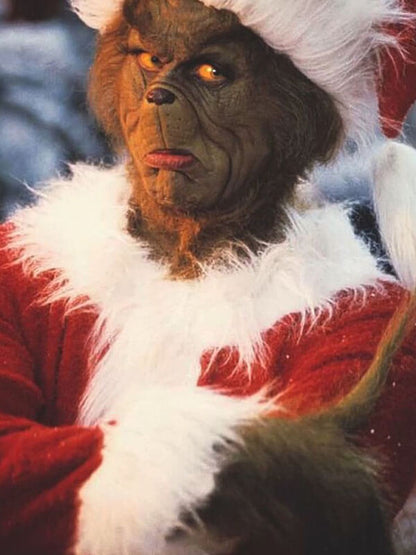 Grinch How Grinch Stole The Christmas Red Wool Coat