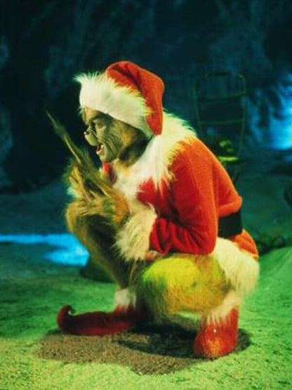 Grinch How Grinch Stole The Christmas Red Wool Coat