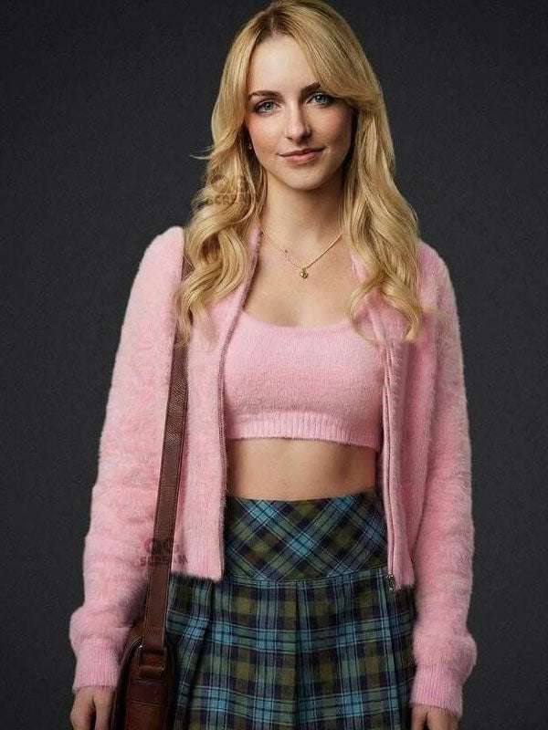 Hannah Scream 7 Pink Wool Jacket