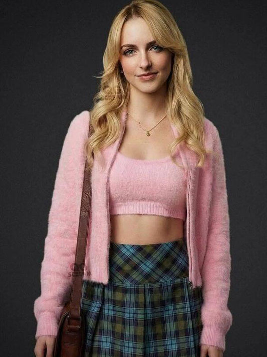 Hannah Scream 7 Pink Wool Jacket