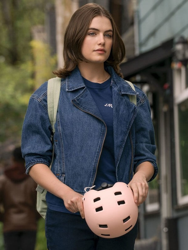Hannah Wells Off Campus Season 01 Blue Denim Jacket