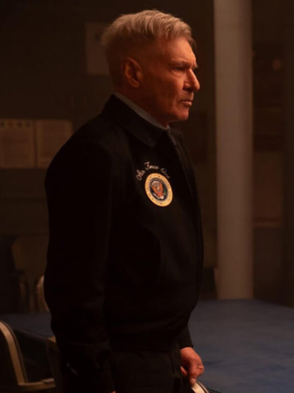 Harrison Ford Captain America Brave New World 2025 Blue Jacket