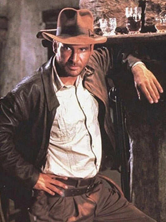 Harrison Ford Raiders Of The Lost Ark Leahter Jacket