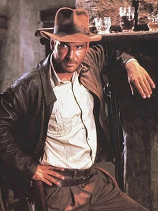 Harrison Ford Raiders Of The Lost Ark Leahter Jacket