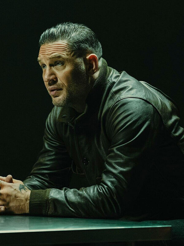 Harry Da Souza Mobland Season 01 Brown Leather Bomber Jacket