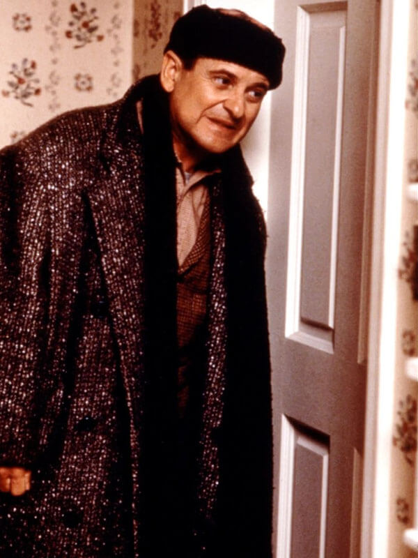 Harry Lyme Home Alone Grey Tweed Coat