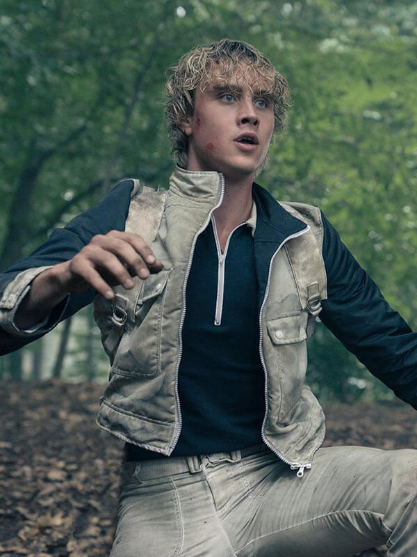 Haymitch Abernathy The Hunger Games Sunrise On The Reaping Beige Nylon Vest