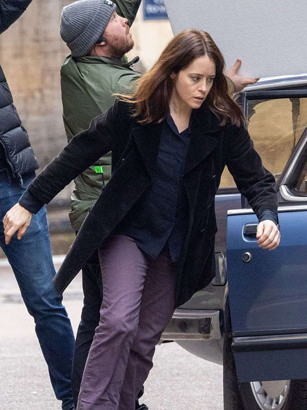 Helen H Is For Hawk 2025 Black Wool Coat