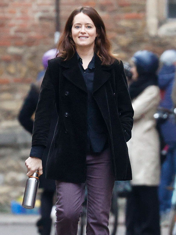 Helen H Is For Hawk 2025 Black Wool Coat