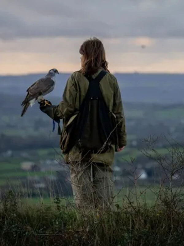 Helen H Is For Hawk 2025 Green Cotton Jacket