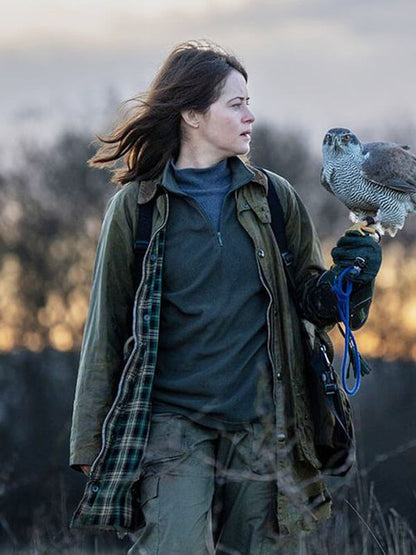 Helen H Is For Hawk 2025 Green Cotton Jacket