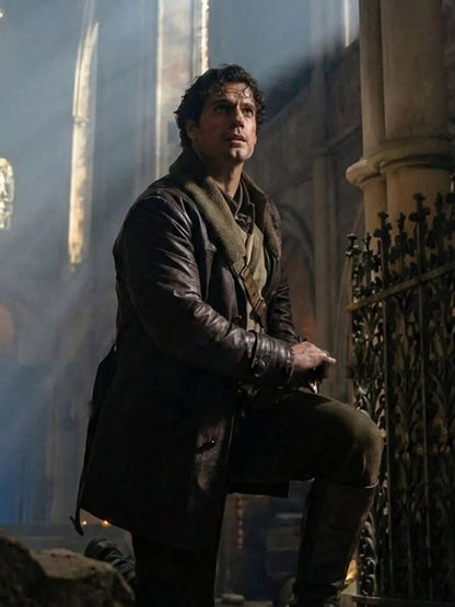 henry-cavill-highlander-reboot-brown-leather-coat