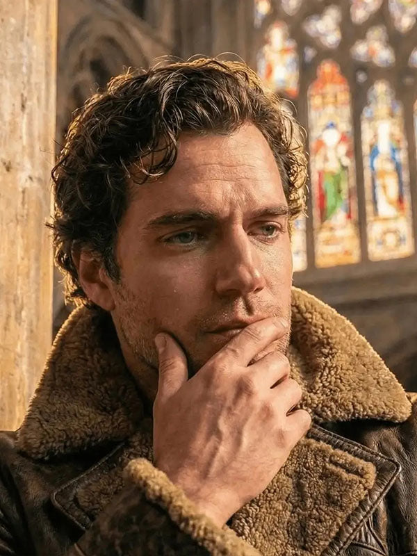 Henry Cavill Highlander Reboot Brown Leather Long Coat