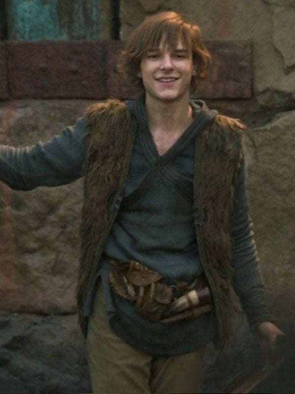 Hiccupp Haddock How to Train Your Dragons Leather & Fur Vest